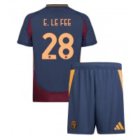 AS Roma Enzo Le Fee #28 Replica Third Minikit 2024-25 Short Sleeve (+ pants)